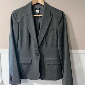 Grey J Crew Suit Set